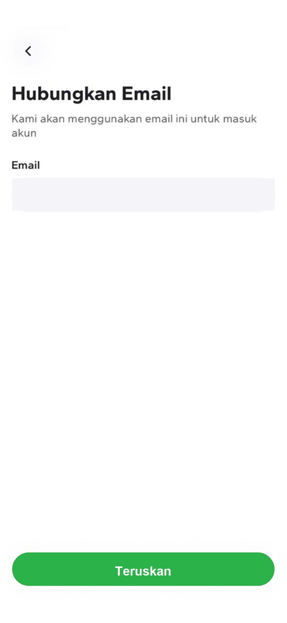 Hubungkan Email