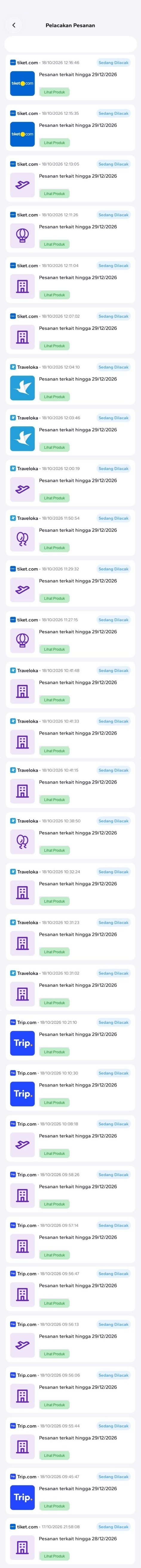 Pelacakan Pesanan