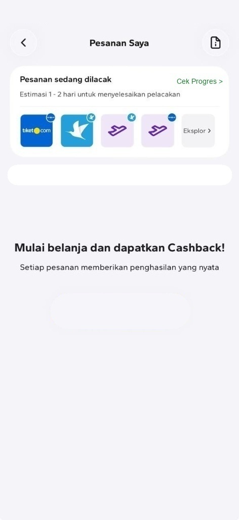 Pesanan Saya